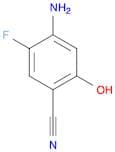 Benzonitrile, 4-amino-5-fluoro-2-hydroxy-