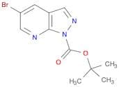 1H-Pyrazolo[3,4-b]pyridine-1-carboxylic acid, 5-bromo-, 1,1-dimethylethyl ester