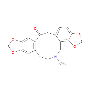 4,​6,​7,​14-​Tetrahydro-​5-​methylbis[1,​3]​benzodioxolo[4,​5-​c:5',​6'-​g]​azecin-​13(5H)​-​one