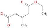2-Pentenedioic acid, 3-methyl-, 5-ethyl ester
