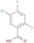 Benzoic acid, 5-chloro-2,4-difluoro-