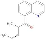 3-Penten-1-one, 2-methyl-1-(8-quinolinyl)-