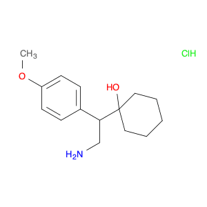 1-(4-Methoxyphenyl)-2-aminoethyl cyclohexanol HCl