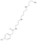 Benzeneacetamide, N-[3-[[4-[(3-aminopropyl)amino]butyl]amino]propyl]-4-hydroxy-