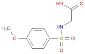 2-(4-methoxybenzenesulfonamido)acetic acid