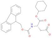 L-Aspartic acid, N-[(9H-fluoren-9-ylmethoxy)carbonyl]-, 4-cyclohexyl ester