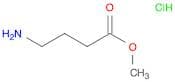 Butanoic acid, 4-amino-, methyl ester, hydrochloride (1:1)