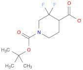 1,4-Piperidinedicarboxylic acid, 3,3-difluoro-, 1-(1,1-dimethylethyl) ester