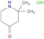 4-Piperidinone, 2,2-dimethyl-, hydrochloride (1:1)