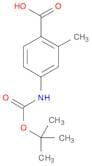 4-{[(tert-butoxy)carbonyl]amino}-2-methylbenzoic acid