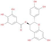 Benzoic acid, 3,4,5-trihydroxy-, (2S,3R)-2-(3,4-dihydroxyphenyl)-3,4-dihydro-5,7-dihydroxy-2H-1-be…