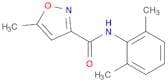 3-Isoxazolecarboxamide, N-(2,6-dimethylphenyl)-5-methyl-