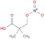 2,2-Dimethyl-3-(nitrooxy)propanoic acid