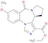 9H-IMIDAZO[1,5-A]PYRROLO[2,1-C][1,4]BENZODIAZEPINE-1-CARBOXYLIC ACID, 11,12,13,13A-TETRAHYDRO-7-ME…