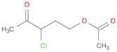 2-Pentanone, 5-(acetyloxy)-3-chloro-
