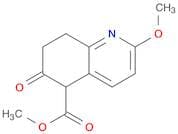 5-Quinolinecarboxylic acid, 5,6,7,8-tetrahydro-2-methoxy-6-oxo-, methyl ester