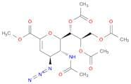 D-glycero-D-galacto-Non-2-enonic acid, 5-(acetylamino)-2,6-anhydro-4-azido-3,4,5-trideoxy-, methyl…