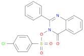 4-Oxo-2-phenylquinazolin-3(4H)-yl 4-chlorobenzenesulfonate