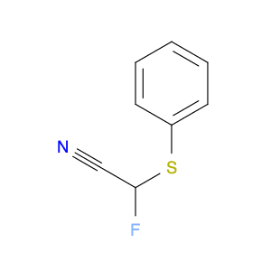 Acetonitrile, 2-fluoro-2-(phenylthio)-