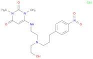 2,4(1H,3H)-Pyrimidinedione, 6-[[2-[(2-hydroxyethyl)[3-(4-nitrophenyl)propyl]amino]ethyl]amino]-1,3…