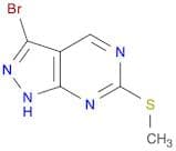 1H-Pyrazolo[3,4-d]pyrimidine, 3-bromo-6-(methylthio)-