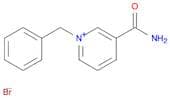 3-(Aminocarbonyl)-1-(phenylmethyl)pyridinium bromide