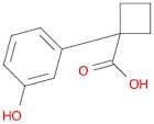 Cyclobutanecarboxylic acid, 1-(3-hydroxyphenyl)-
