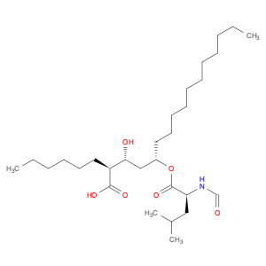 L-Leucine, N-formyl-, (1S)-1-[(2R,3S)-3-carboxy-2-hydroxynonyl]dodecyl ester