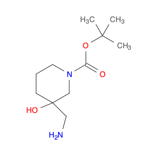 1-Piperidinecarboxylic acid, 3-(aminomethyl)-3-hydroxy-, 1,1-dimethylethyl ester