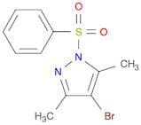 1-Benzenesulfonyl-4-bromo-3,5-dimethyl-1H-pyrazole