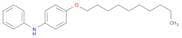 Benzenamine, 4-(decyloxy)-N-phenyl-