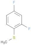 BENZENE, 2,4-DIFLUORO-1-(METHYLTHIO)-