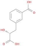 Benzenepropanoic acid, 3-carboxy-α-hydroxy-, (αR)-