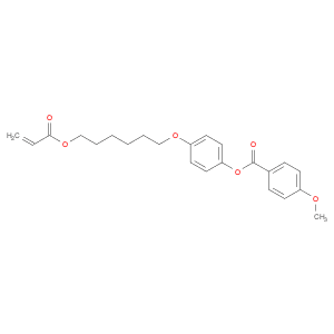 Benzoic acid, 4-methoxy-, 4-[[6-[(1-oxo-2-propen-1-yl)oxy]hexyl]oxy]phenyl ester