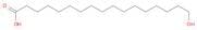 Heptadecanoic acid, 17-hydroxy-