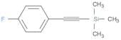 Benzene, 1-fluoro-4-[2-(trimethylsilyl)ethynyl]-