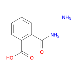 Benzoic acid, 2-(aminocarbonyl)-, ammonium salt (1:1)