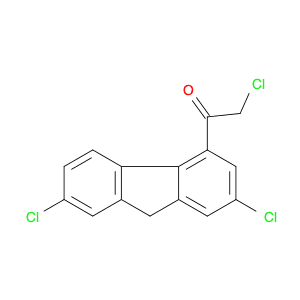 Ethanone, 2-chloro-1-(2,7-dichloro-9H-fluoren-4-yl)-