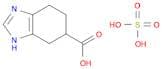 4,5,6,7-Tetrahydro-1H-benzo[d]imidazole-6-carboxylic acid compound with sulfuric acid (1:1)