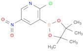 2-Chloro-5-nitro-3-(4,4,5,5-tetramethyl-1,3,2-dioxaborolan-2-yl)pyridine