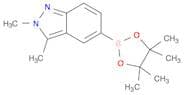 2H-Indazole, 2,3-dimethyl-5-(4,4,5,5-tetramethyl-1,3,2-dioxaborolan-2-yl)-