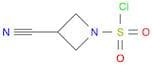 1-Azetidinesulfonyl chloride, 3-cyano-