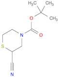 tert-Butyl 2-cyanothiomorpholine-4-carboxylate