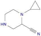 1-Cyclopropylpiperazine-2-carbonitrile