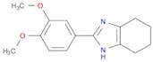 1H-Benzimidazole, 2-(3,4-dimethoxyphenyl)-4,5,6,7-tetrahydro-