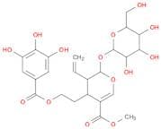 2H-Pyran-5-carboxylic acid, 3-ethenyl-2-(β-D-glucopyranosyloxy)-3,4-dihydro-4-[2-[(3,4,5-trihydrox…
