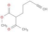 6-Heptynoic acid, 2-acetyl-, methyl ester