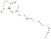 Propanoic acid, 3-[2-(2-azidoethoxy)ethoxy]-, 2,5-dioxo-1-pyrrolidinyl ester