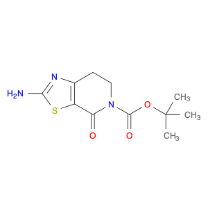Thiazolo[5,4-c]pyridine-5(4H)-carboxylic acid, 2-amino-6,7-dihydro-4-oxo-, 1,1-dimethylethyl ester