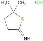 2(3H)-Thiophenimine, dihydro-5,5-dimethyl-, hydrochloride (1:1)